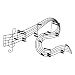 Abstract Musical Notes Piano Jazz Wall Artwork Art