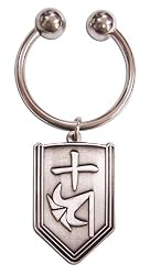BLEACH GROUP TEN METAL KEYCHAIN