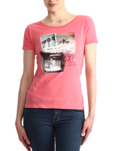 Roxy Damen T-shirt Good Looking Flag, passion fruit, 40-42 (M), XMWJE84315 Preisvergleich