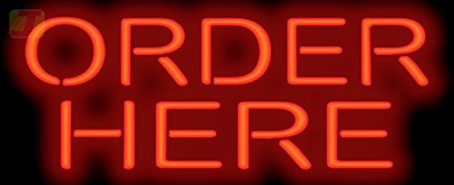 Order Here Neon Sign
