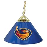 NHL Atlanta Thrashers 14-Inch Single Shade Bar Lamp, Blue