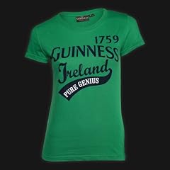 Guinness Green Pure Genius Ladies Tee