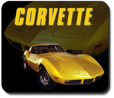 Yellow Sting Ray Mouse Pad