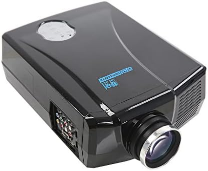 B2COOL 2800 Lumens Color Brightness Native WSGA 1024x768P LCD projector Support 1080p Contrast Ratio 3000:1 HDMI for Home Theater Cinema Games Presentation Business