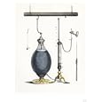 Leyden Jar Experiment with Which Benjamin Franklin Showed That a Spark Generates Heat Giclee Poster Print, 30x40