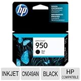 HP 950 Black Officejet Ink Cartridge - Retail Packaging (CN049AN#140)