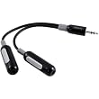 Griffin SmartShare Headphone Splitter with Individual Volume Control Black