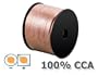 30m Lautsprecherkabel 2 x 2,5mm� transparent