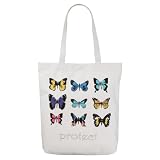 Target Tote Eco Butterfly - Natural