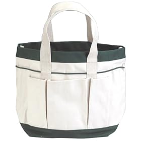 The Rumford Gardener Canvas Tote with Garden Pro Tools, 3-Piece #BGS1006 by The Rumford Gardener