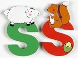 The Toy Workshop Wooden Letter Lower Case S