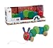 Rainbow Designs Eric Carle HC0930 Very Hungry Caterpillar Pull Along Hungry Caterpillar