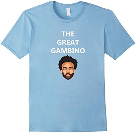 Men's The Great Gambino Tee  Small Baby Blue