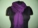 Purple 100% Viscose Solid Dyed Stole