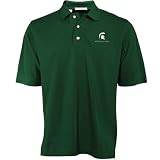 Cutter & Buck Michigan State Spartans Green Tournament Polo