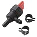 Briggs & Stratton 698181 Fuel Shut-Off Valve For 3.5 and 5 HP Industrial Plus Engines, 90 Degree Valve
