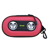 iKross Portable Amplified Stereo Speaker Case (Red) for Apple iPod touch 5th Generation, iPod nano 7th Generation ,Cellphone, Smartphone, iPhone, iPod, MP3 Players with 3.5mm audio port