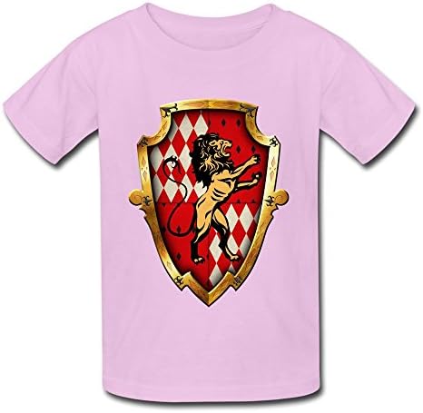 HuZhu Harry Potter Gryffindor T Shirt For Kids Unisex M Pink