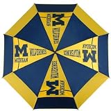 Team Effort Michigan Wolverines Mascot Windsheer II Umbrellas