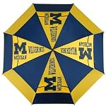 NCAA Michigan Wolverines Windsheer II Auto-Open Umbrella