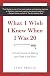 What I Wish I Knew When I Was Twenty