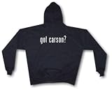 got carson? Logo Men's Hoodie Sweat Shirt Small thru 4XL