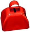 3" Metal Cowbell (1 dozen) - Red