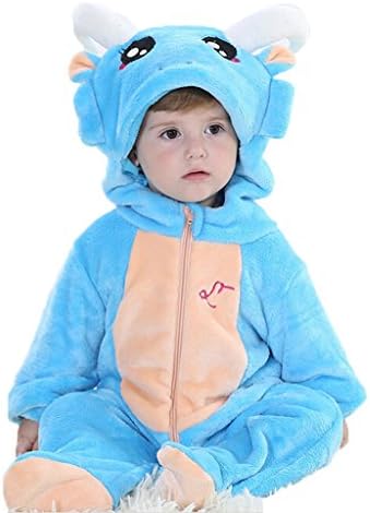 Smart International 12 Constellation Design Romper Custome Baby Flannel Wrinter Jumpsuits Capricorn 100