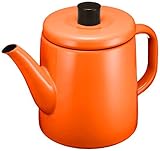 野田琺瑯 ポトル 1.5L 柿 PTR-1.5K OR by 野田琺瑯