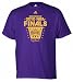 Los Angeles Lakers Purple 2010 NBA Finals Appearance T-Shirt - Medium