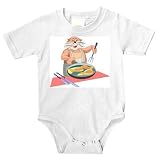 Onesie with chef, cat, fish
