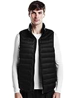 Puredown Men's Lightweight Down Packable Puffer Vest