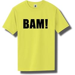 BAM! Short Sleeve Bright Neon T-Shirt - Available in 5 bright colors
