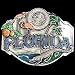 Pewter Belt Buckle - Florida Wildlife - Pewter Belt Buckle