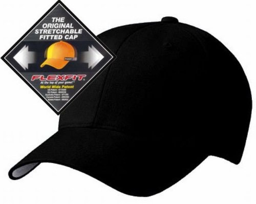 Produkt-Bild: Original Flexfit Cap, Schirmunterseite in silbergrau - &uuml;ber 20 Farben / 3 Gr&ouml;&szlig;en