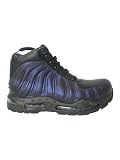 Nike Foamposite Men's Boots Style# 333791-504 (Mens-10.5 US, Varsity Purple/Black-Metallic Silver)