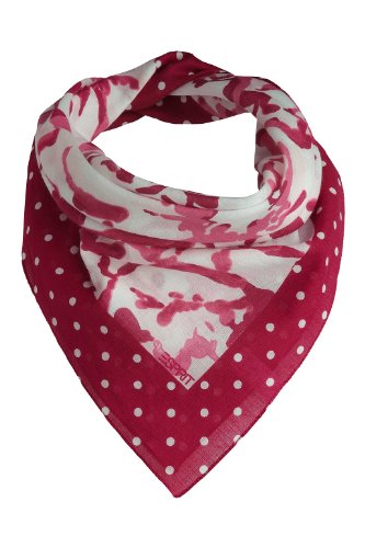 ESPRIT Damen Tuch, C15246, Gr. one size, Rot (Market Red 615) Preisvergleich