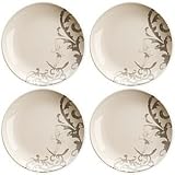 Disney Silver Bells Tinker Bell Appetizer Plates - Set of 4