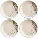 Disney Silver Bells Tinker Bell Appetizer Plates - Set of 4