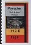 Porsche 912 E Tech & Spec Manual 1976
