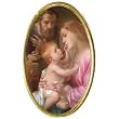Car Visor Clip - The Holy Family - 1.75"x1.0" - Clip on