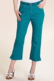 Per Una Roma Cropped Denim Jeans with Belt