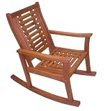 Outdoor Interiors Eucalyptus Rocking Chair