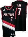 Brandon Roy Youth Jersey: adidas Black Replica #7 Portland Trailblazers Jersey