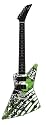 Paper jamz Guitar Green