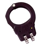 ASP Police Law Enforcement FBI Sheriff HINGED ALUMINUM Handcuffs, ALL BLACK Design