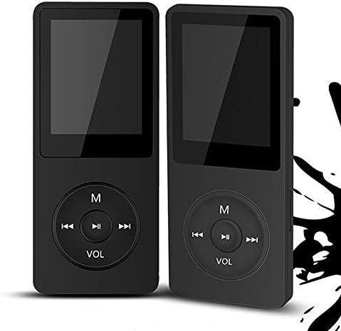 Muband Sport MP3 Player - 70 Hours Playback - Lossless Sound Music Player - 1.8 inch Screen (Supports up to 64GB)