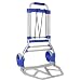 RWM Casters FW-90 Aluminum Hand Truck with Loop Handle, Blue, 275 lbs Load Capacity, 42-1/2" Height, 19" Width X 13.25" Depth