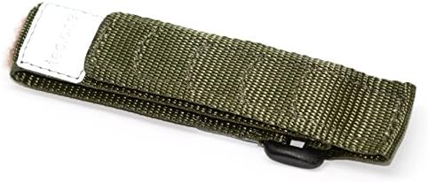 16-20mm Tec One Olive Green Nylon Velcro Watch Band