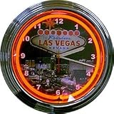 Neon Clock - Las Vegas